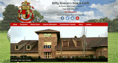 Desktop Screenshot of billybaroos.com